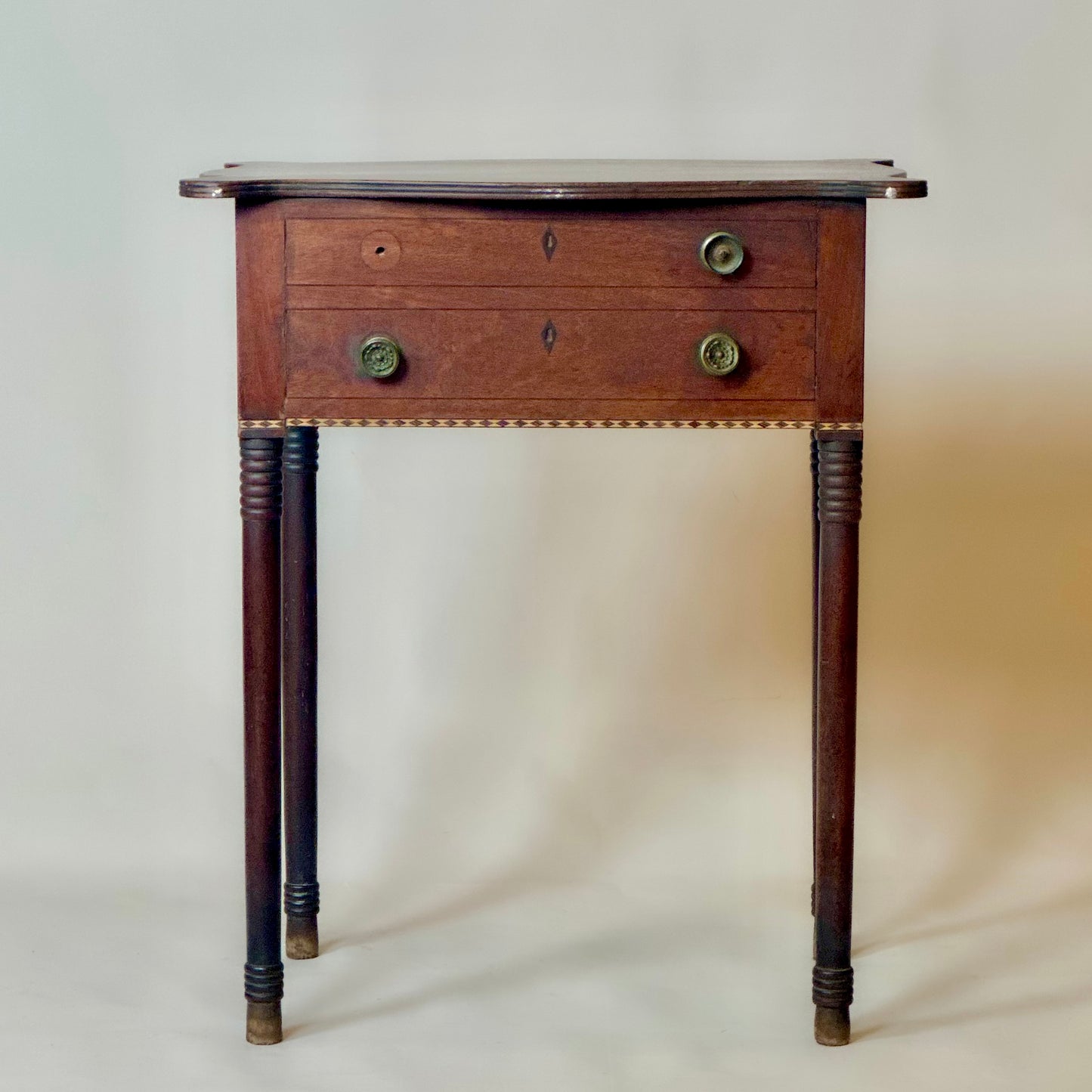 Antique Georgian Mahogany Small Side Table