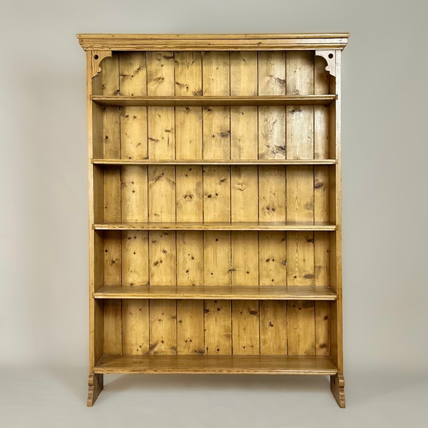 Large Pine Chapel Bookcase