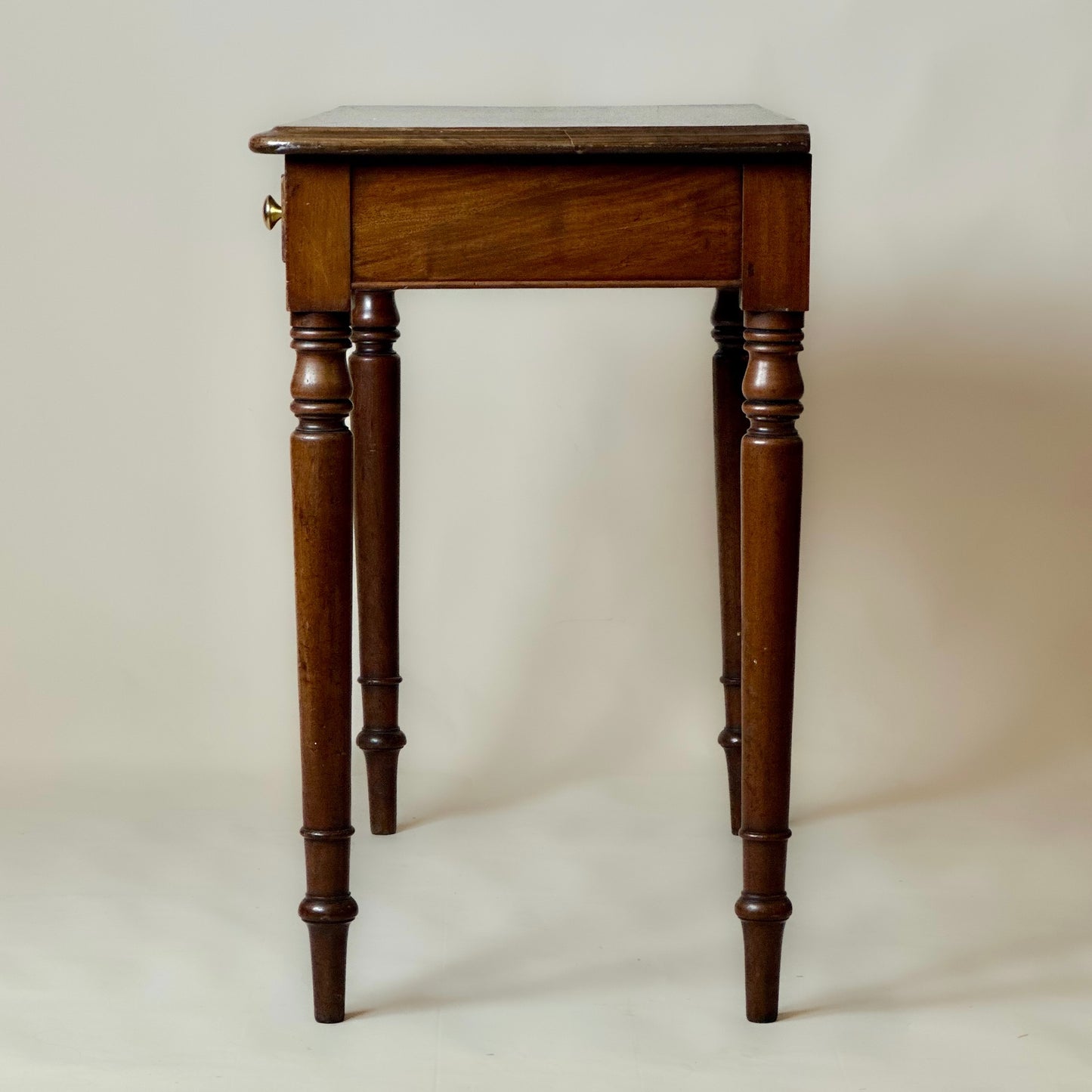 Antique Mahogany Side Table Writing Desk