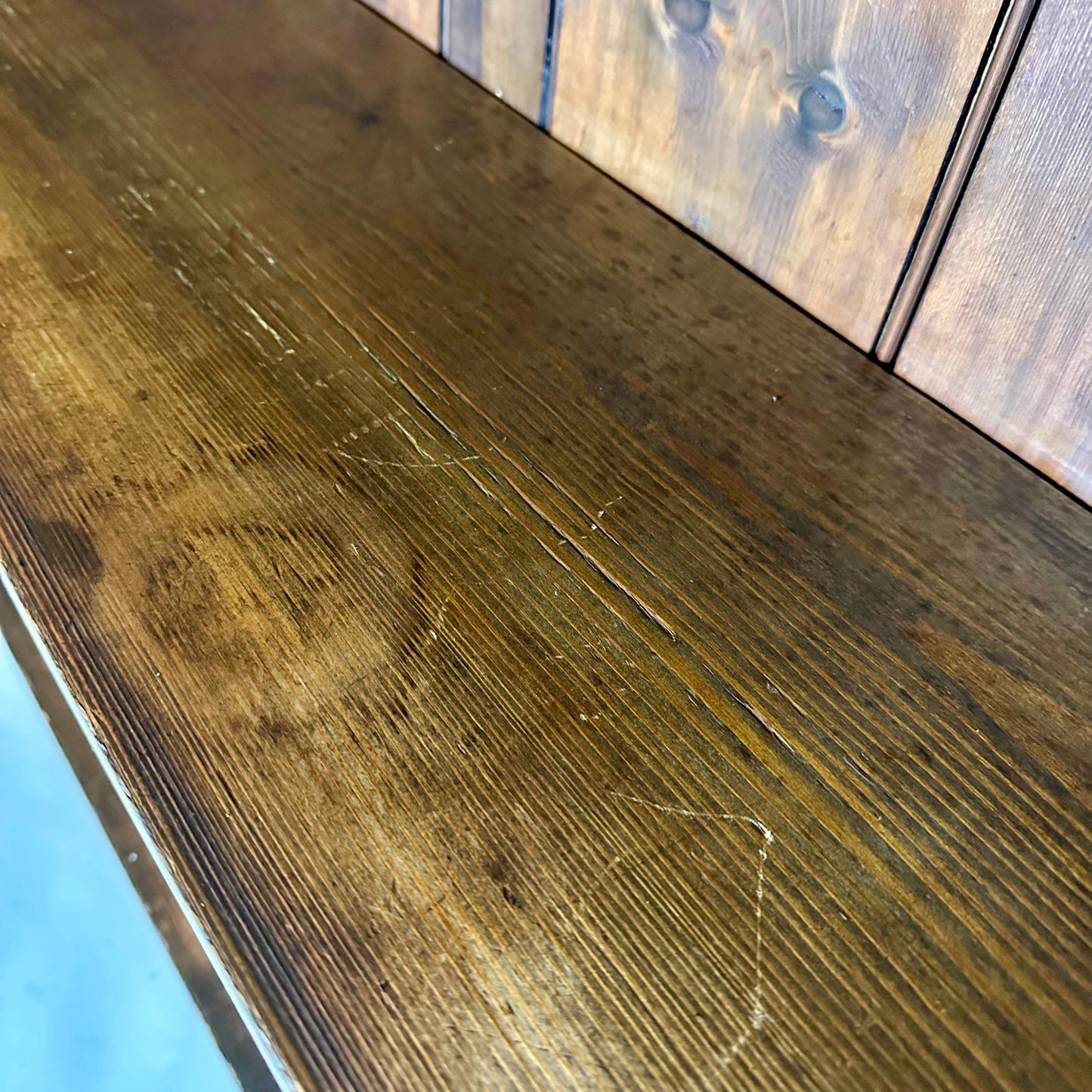 Antique Edwardian Oak Bookcase