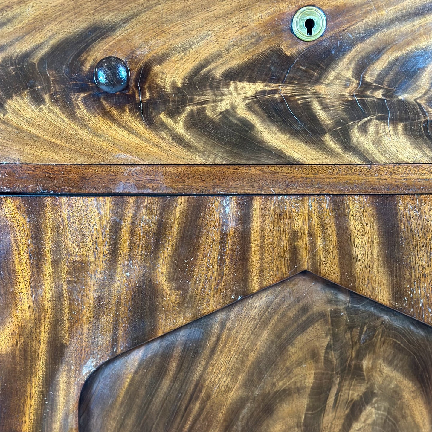 Antique Regency Mahogany Cupboard