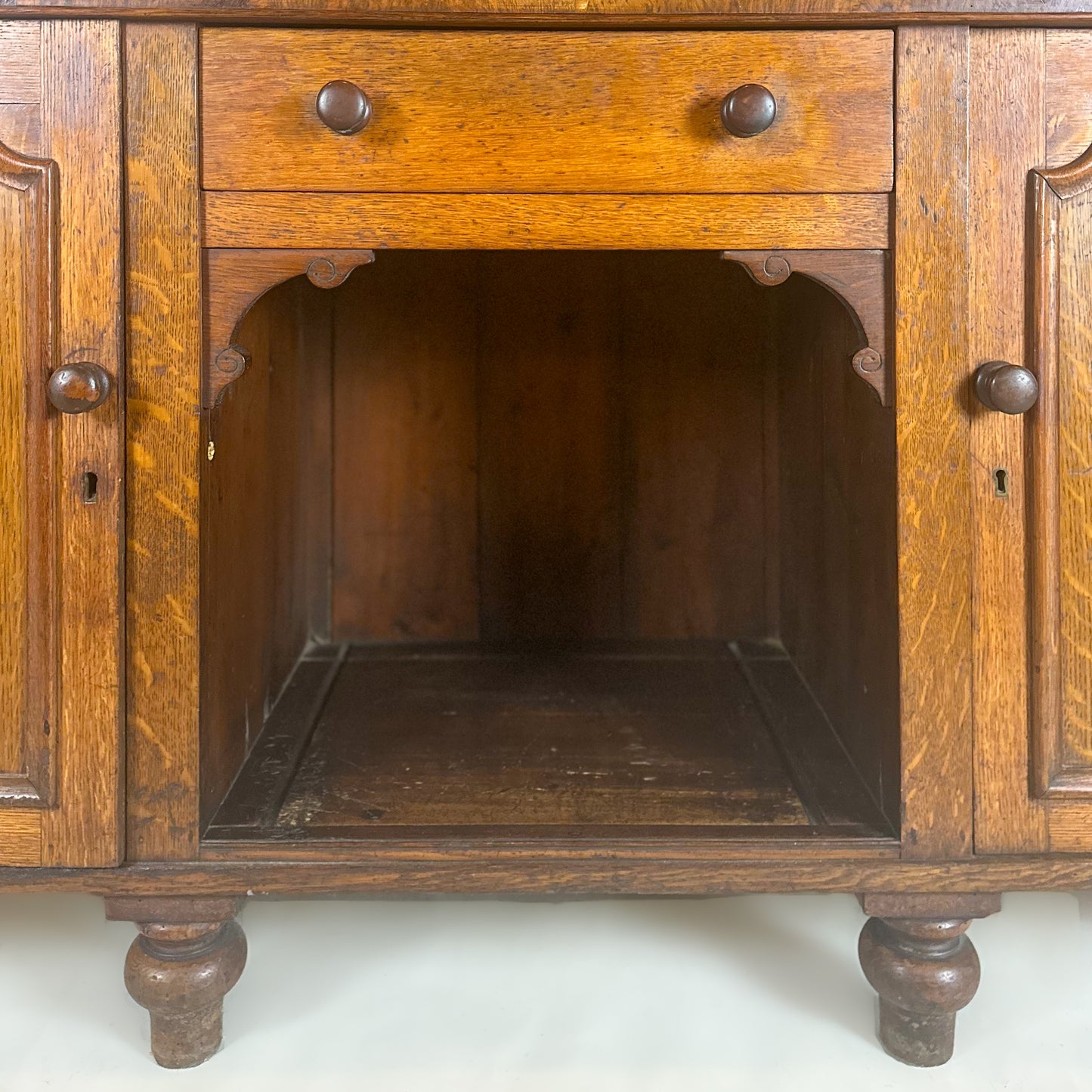 Antique Victorian Pine Dresser