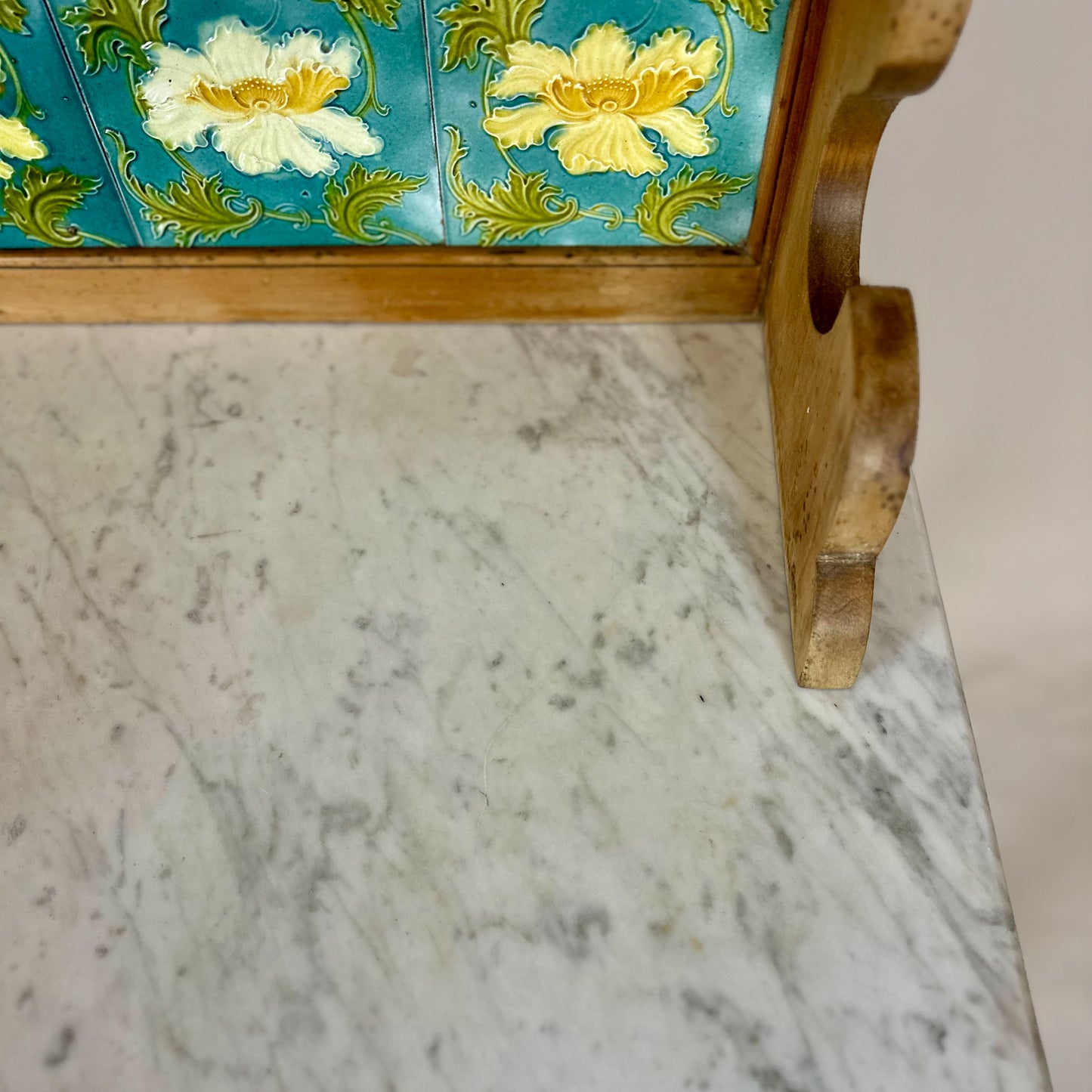 Antique Victorian Pine Washstand