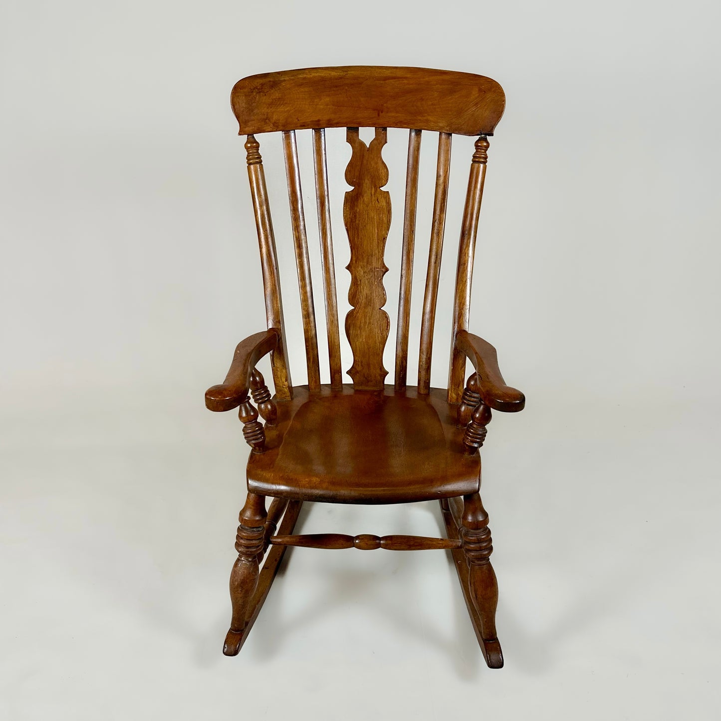 Antique Windsor Style Rocking Chair