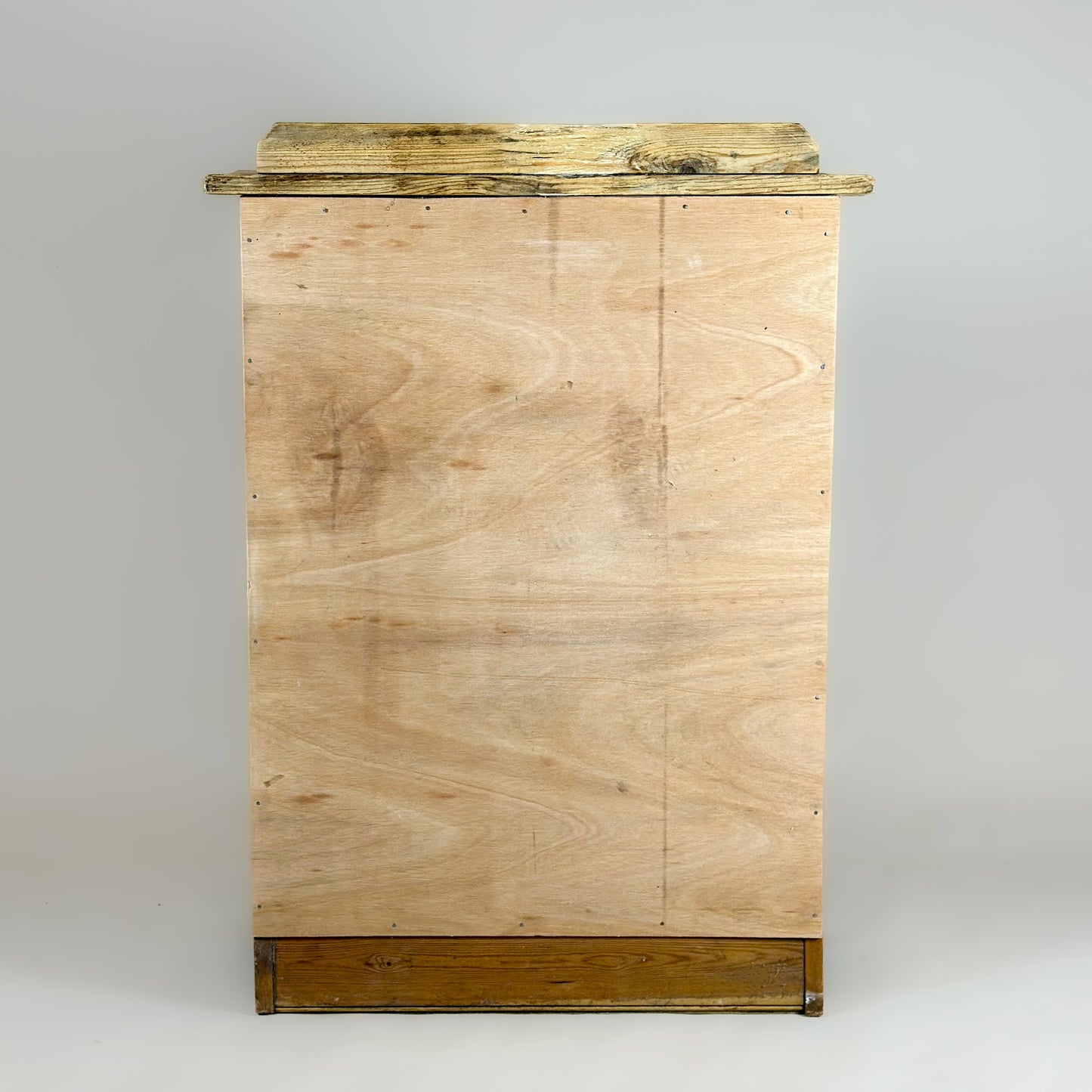 Rustic Pine Farmhouse Kitchen Cupboard