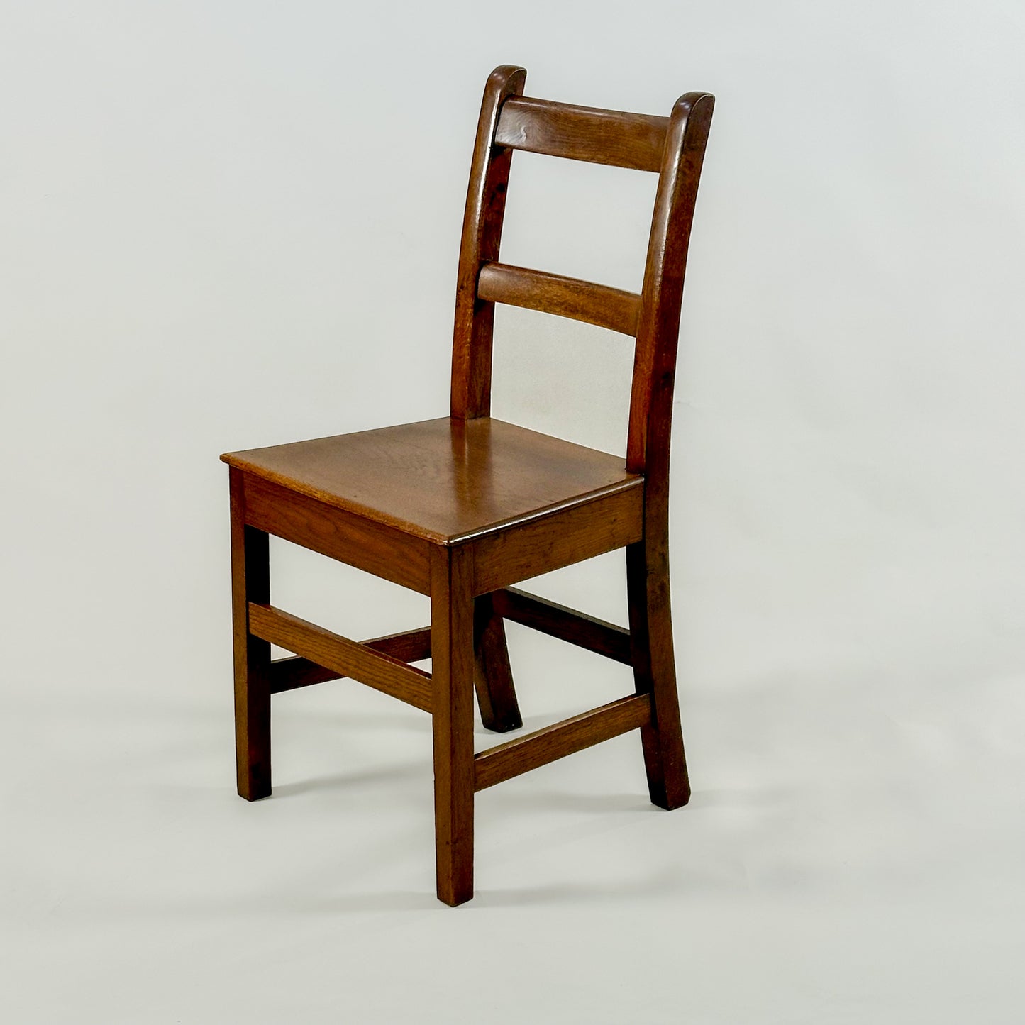 Set of Four Antique Welsh Oak Farmhouse Chairs