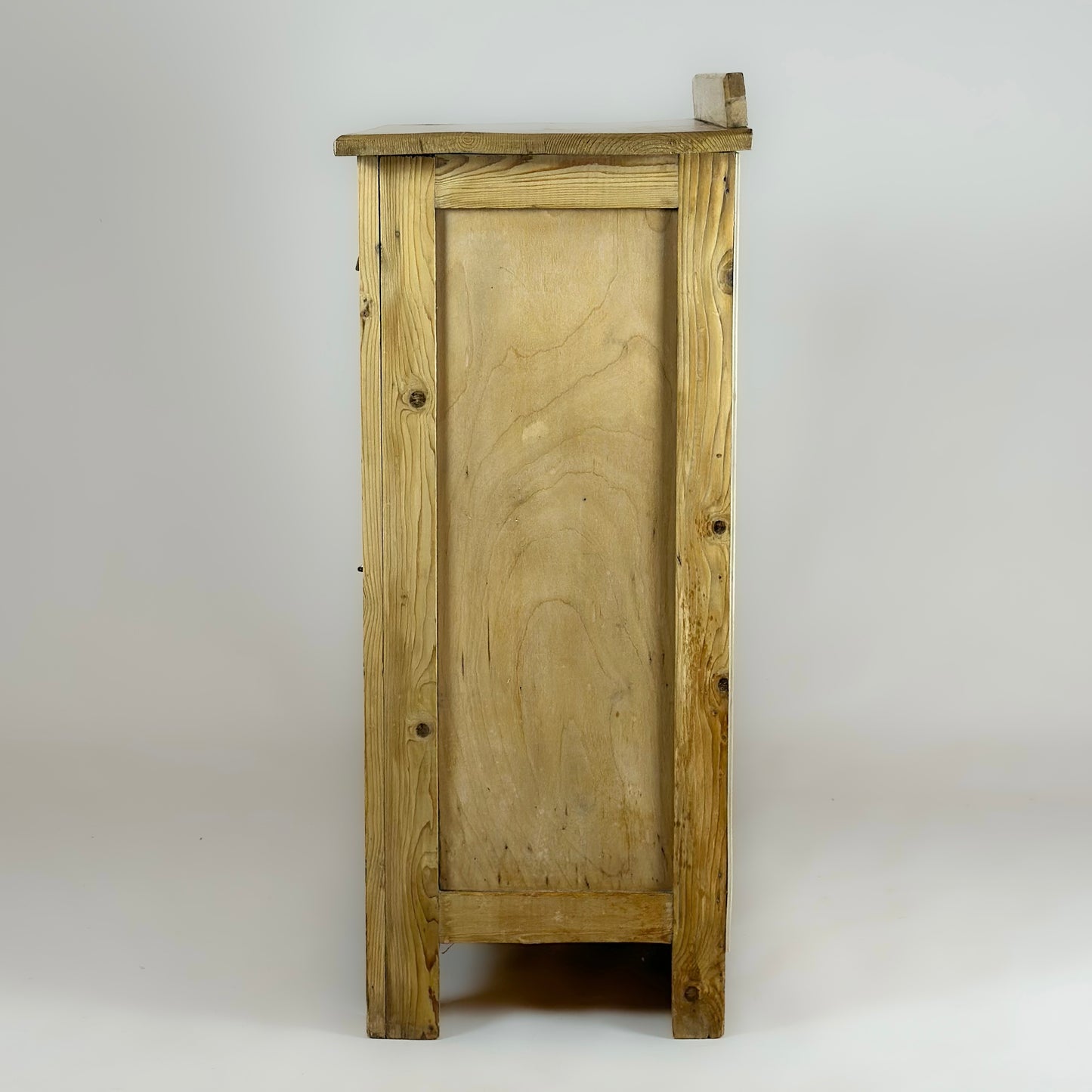 Rustic Pine Farmhouse Kitchen Cupboard