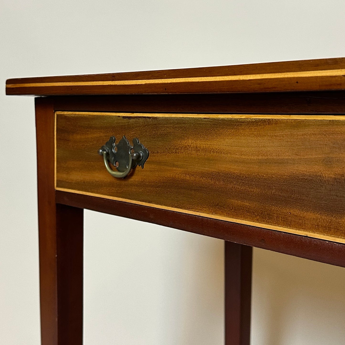 Georgian Style Mahogany Side Console Table