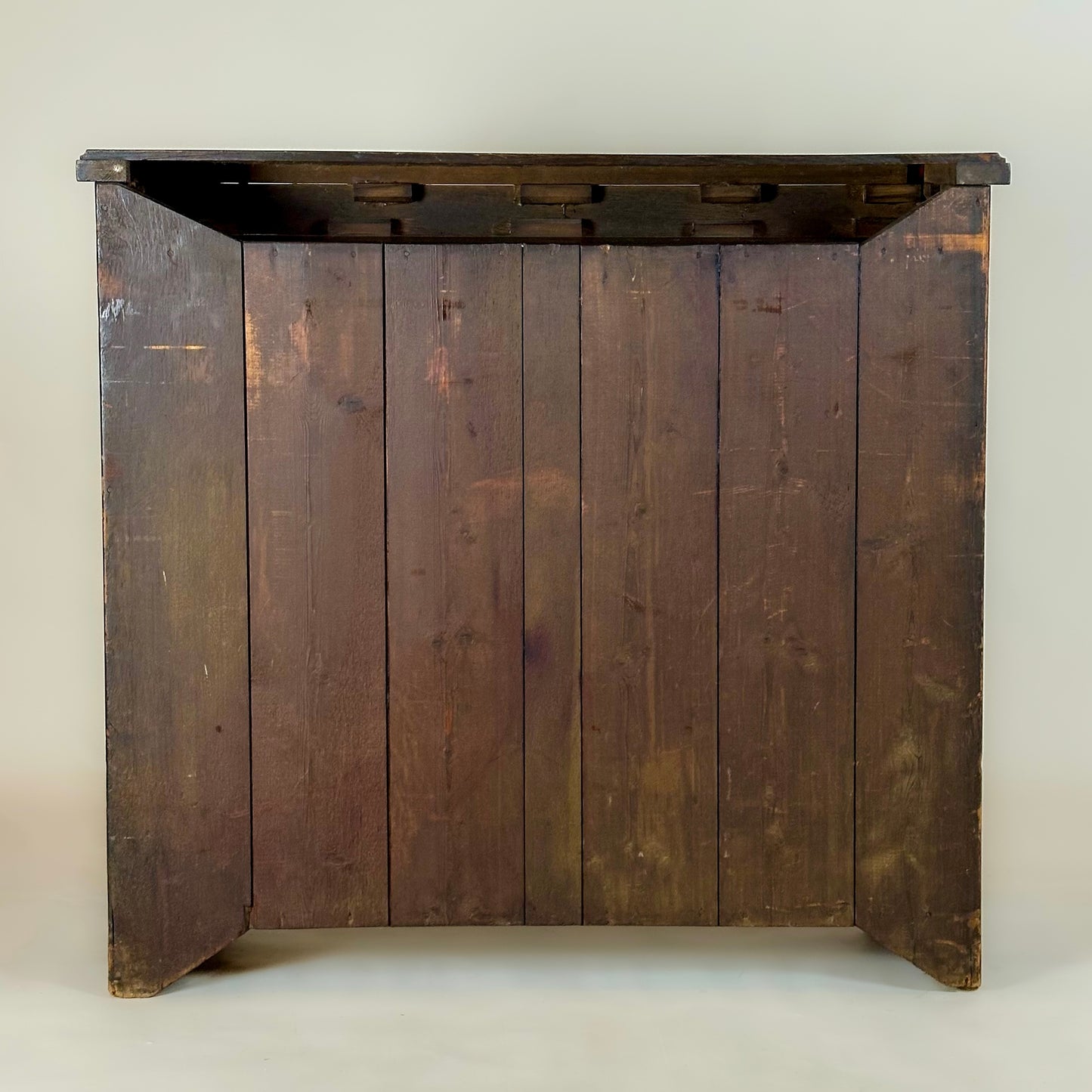 Antique Edwardian Oak Bookcase