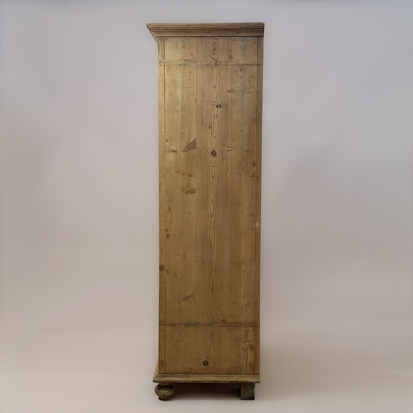 Antique Small Pine Wardrobe