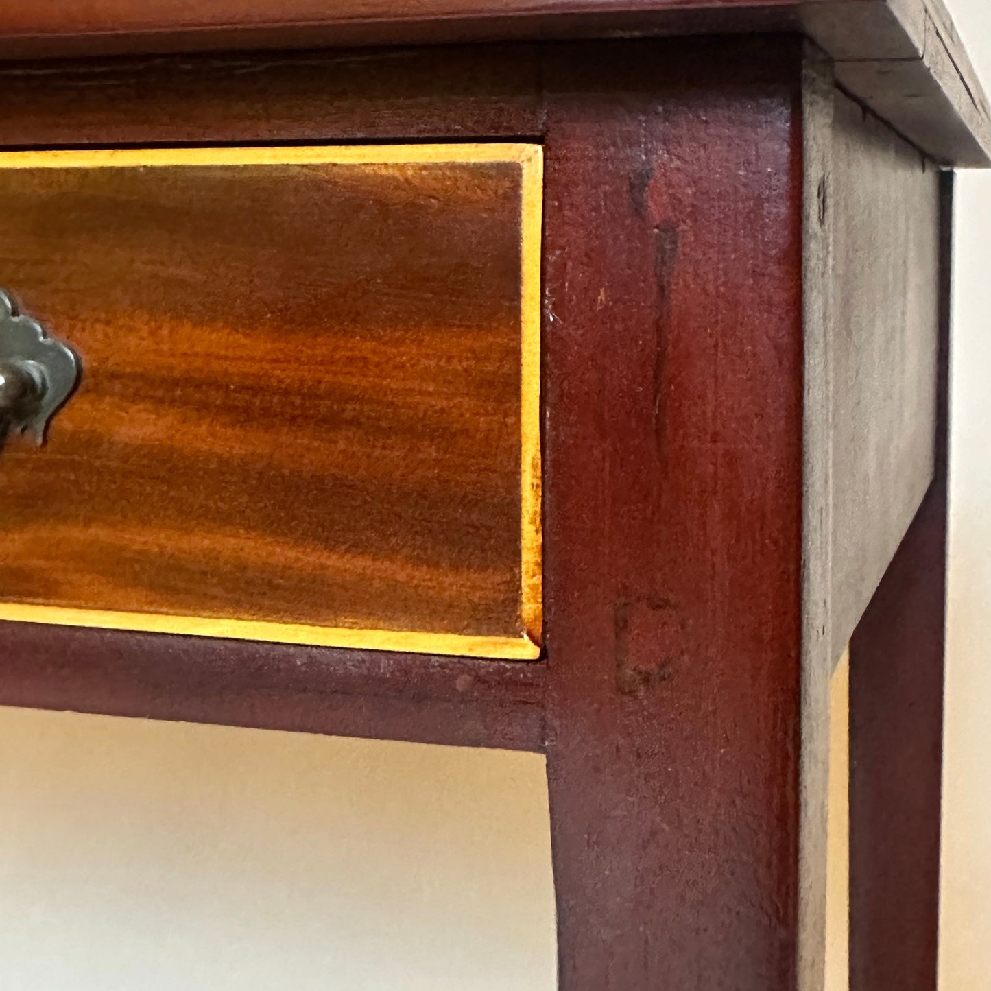 Georgian Style Mahogany Side Console Table