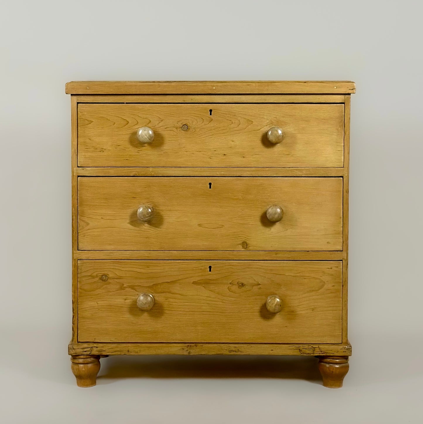 Antique Victorian Pine Chest of Drawers