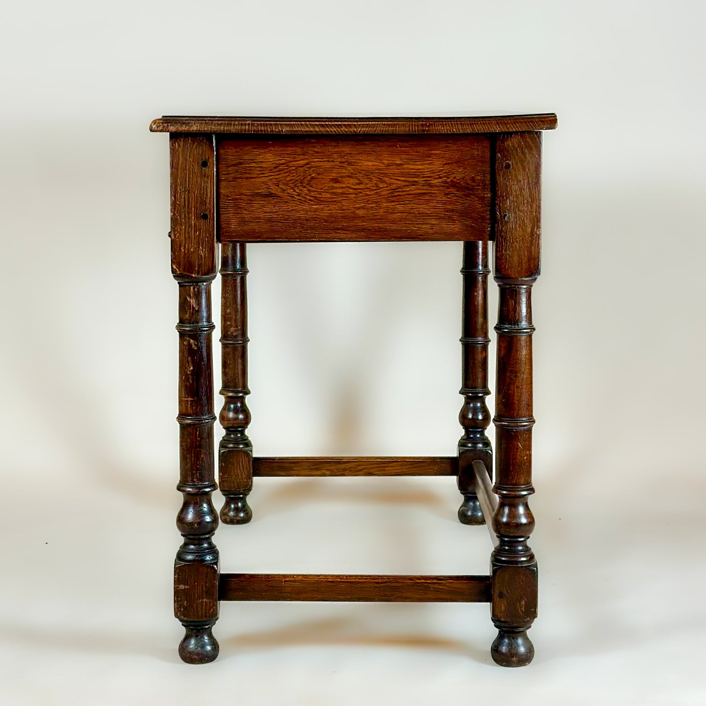 Traditional Oak Writing Desk or Console Table
