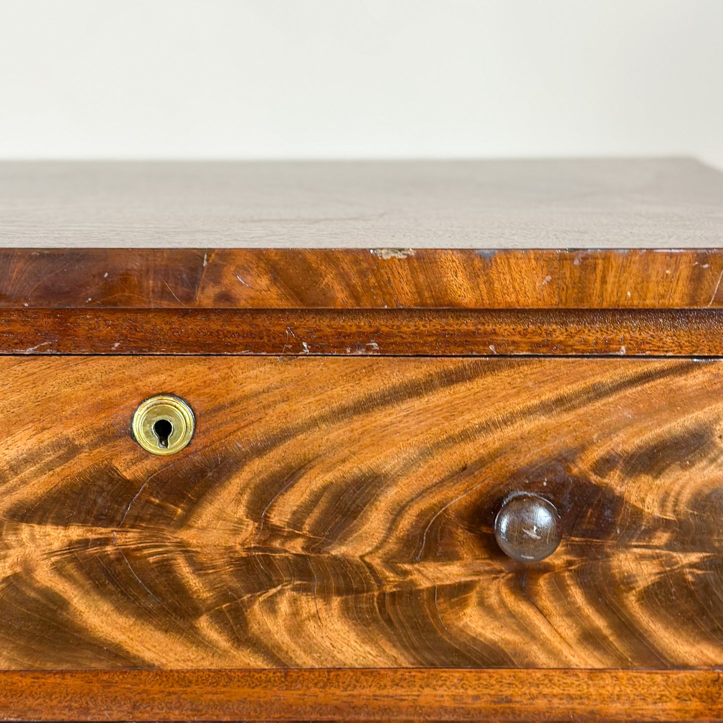Antique Regency Mahogany Cupboard