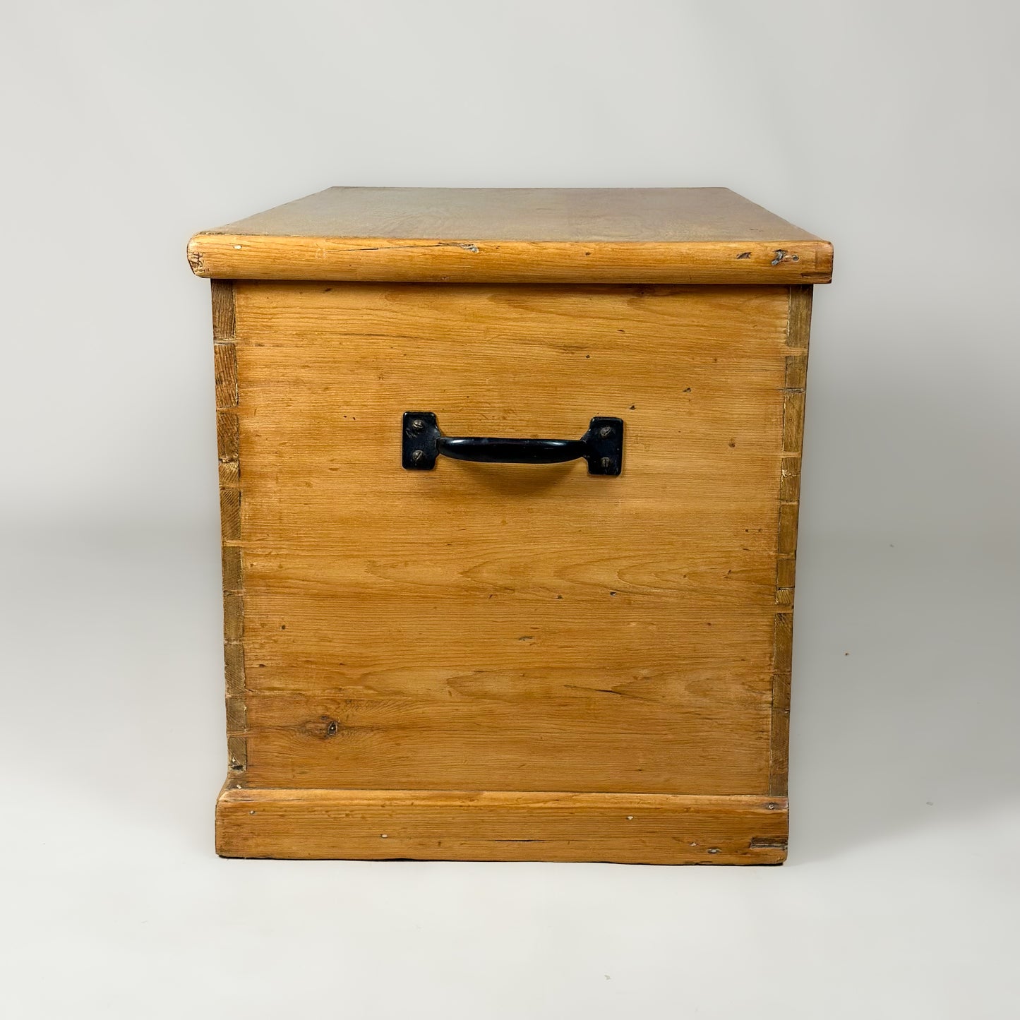 Large Antique Pine Trunk
