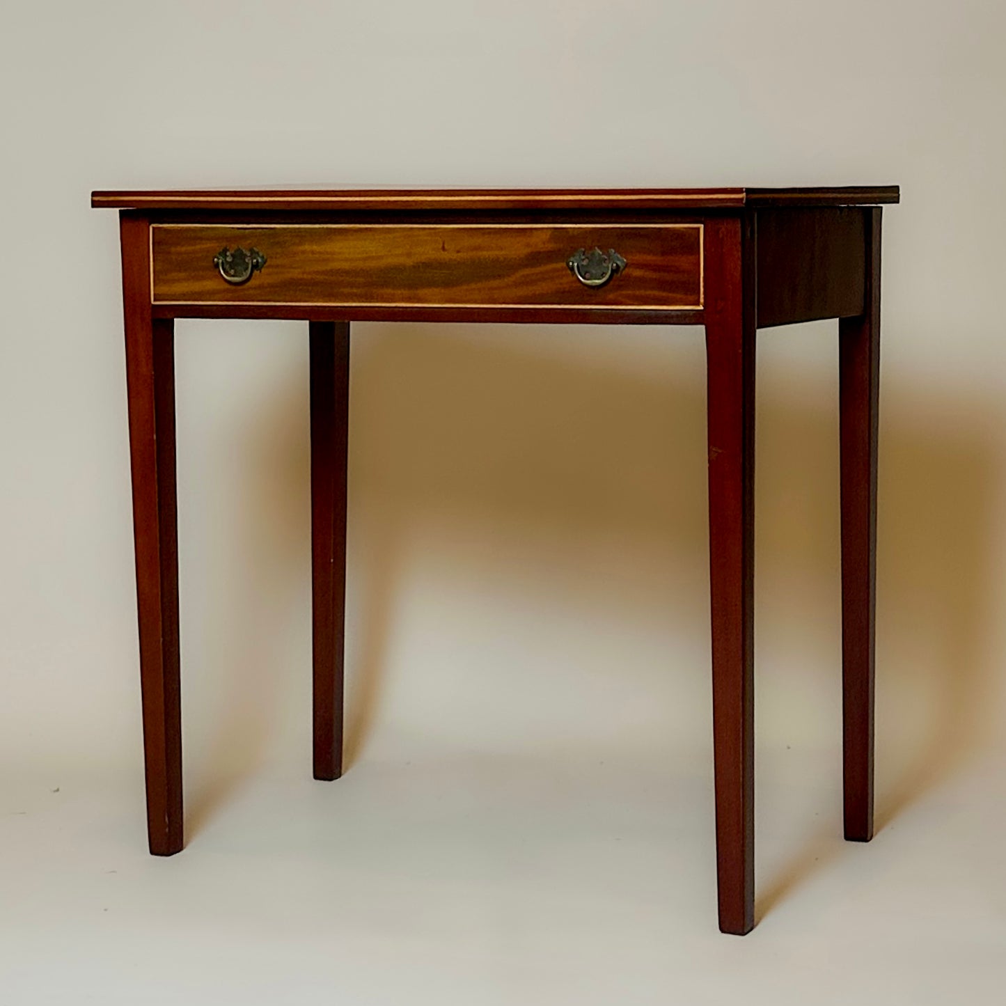 Georgian Style Mahogany Side Console Table